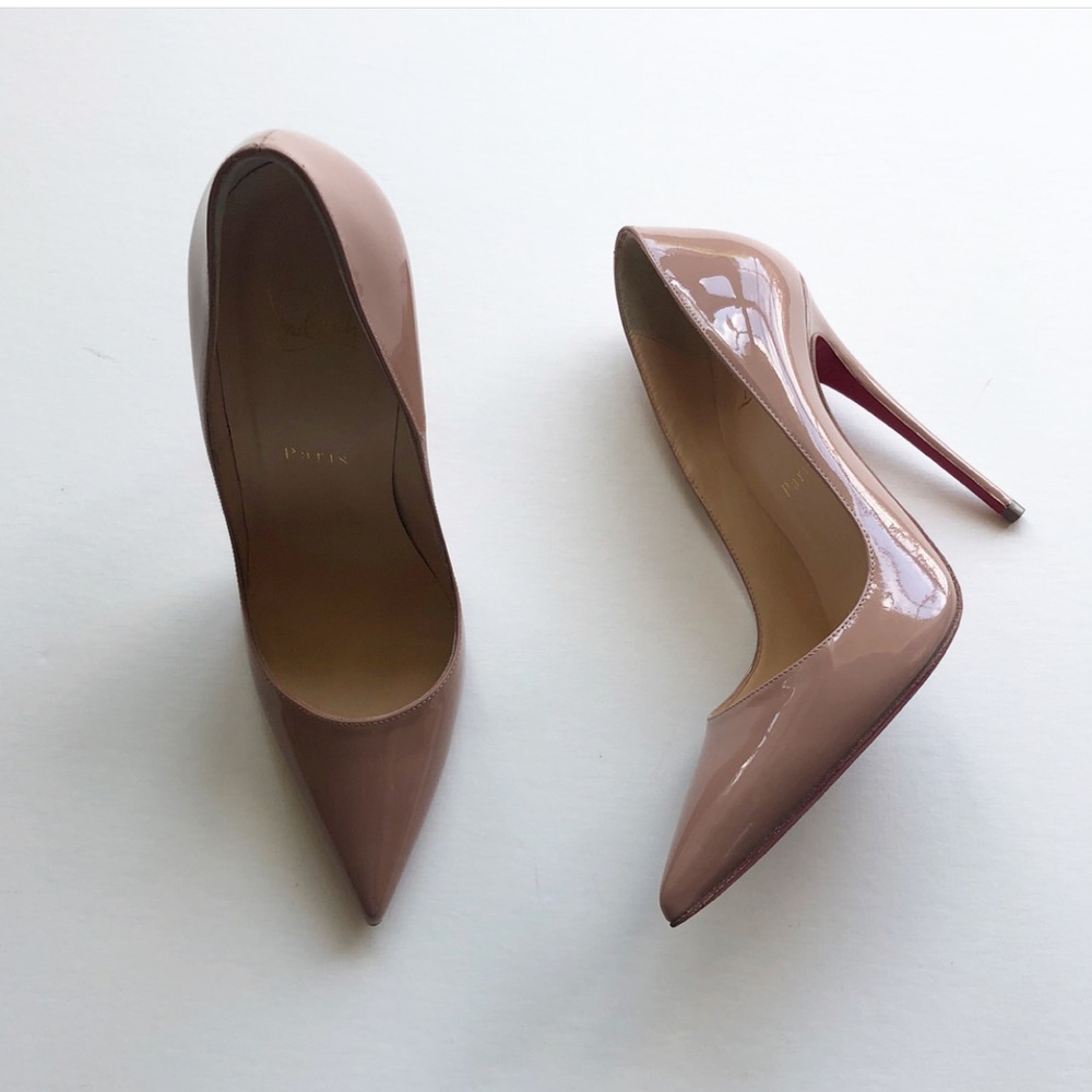 Christian Louboutin SO KATE 120 nude heels